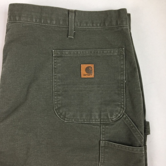 Carhartt Washed Duck Work Short Green 46 - Picture 8 of 16
